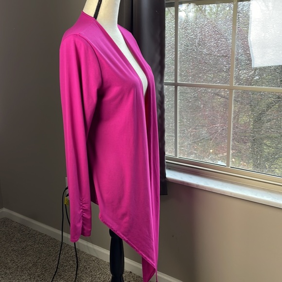 Weekenders Lightweight Open Front Cardigan/Jacket/Cover Up Pink Size S - Picture 3 of 13